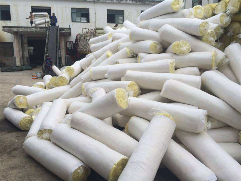 红色高端玻璃棉毡